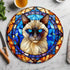 Cat Siamese Glass Suncatcher Worktop Saver